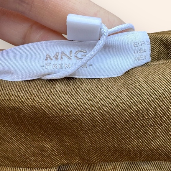 Mango Premium Linen Tencel Pleated Trouser - Picture 7 of 12